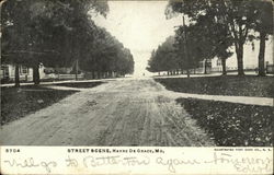 Street Scene Postcard