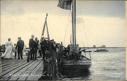 Boat Landing Postcard