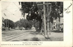 Reading Square Postcard