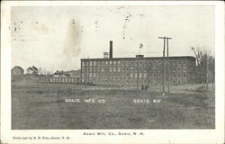 Gonic Mfg. Co. Postcard