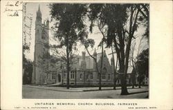 Unitarian Memorial Church buildings Postcard