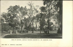 Common Looking Toward Andover Street Common Looking Toward Andover Street