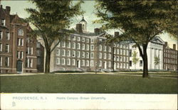 Brown University - Middle Campus Postcard