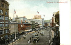 Weybosset Street Providence, RI Postcard Postcard Postcard