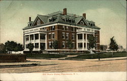 Old Men's Home Postcard