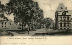 University Grounds, Middle Campus Providence, RI Postcard Postcard Postcard