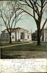 Brown University - John Carter Brown Library Providence, RI Postcard Postcard Postcard