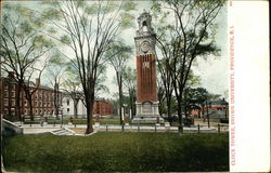 Brown University - Clock Tower Postcard