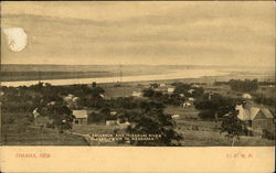 Bellevue and Missouri River Nebraska Postcard Postcard Postcard