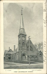 First Universalist Church North Attleboro, MA Postcard Postcard Postcard