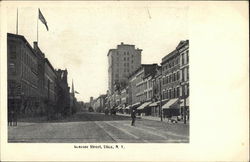 Genesee Street Utica, NY Postcard Postcard Postcard