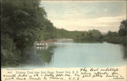 Oriskany Creek from Boat House Summit Park, NY Postcard Postcard Postcard