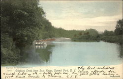 Oriskany Creek from Boat House Postcard