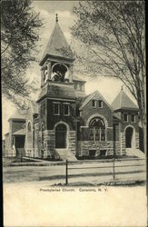 Presbyterian Church Canastota, NY Postcard Postcard Postcard