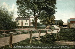 Birthplace of John Greenleaf Whittier Postcard
