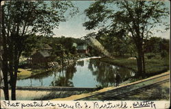 Hoosac River Adams, MA Postcard Postcard Postcard