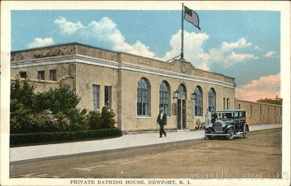 Street View of Private Bathing House Newport Rhode Island