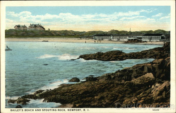 Bailey's Beach and Spouting Rock Newport Rhode Island