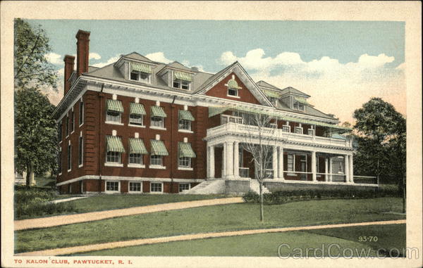 To Kalon Club Pawtucket Rhode Island