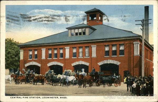 Central Fire Station Leominster Massachusetts