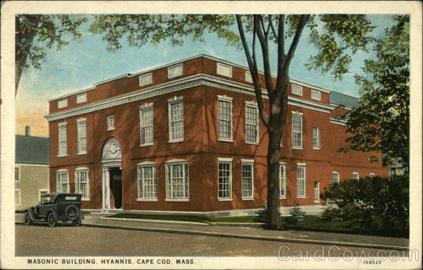 Masonic Buildings Hyannis Massachusetts