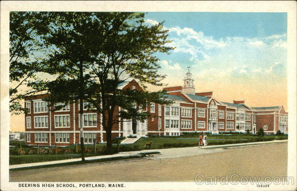 Deering High School Portland Maine