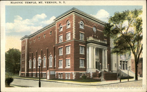 Masonic Temple Mount Vernon New York