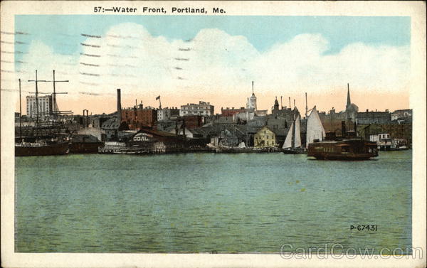 Water Front Portland Maine