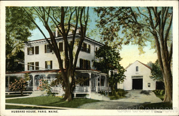 Hubbard House Paris Maine