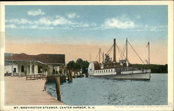Mt. Washington Steamer, Center Harbor New Hampshire