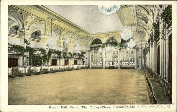 Grand Ball Room, The Copley-Plaza Boston Massachusetts