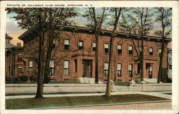 Knights of Columbus Club House Syracuse New York