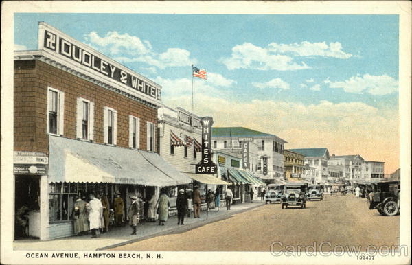 Ocean Avenue Hampton Beach New Hampshire