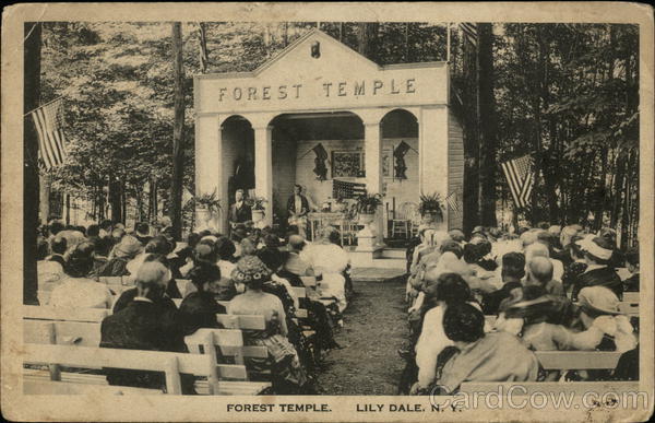 Forest Temple Lily Dale New York
