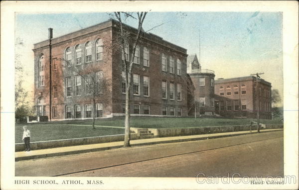 High School, Athol, Mass. Massachusetts