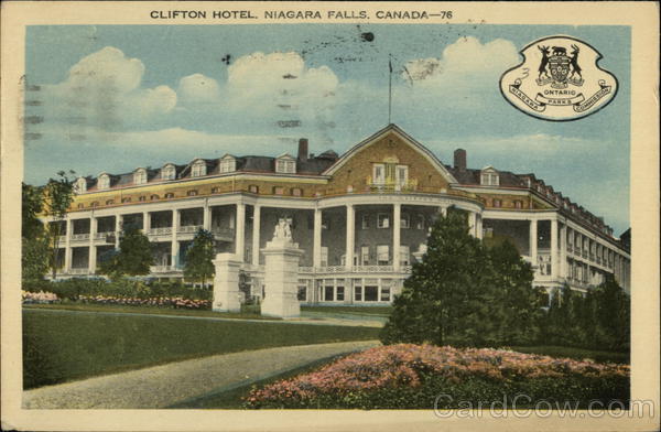 Clifton Hotel Niagara Falls Canada Ontario