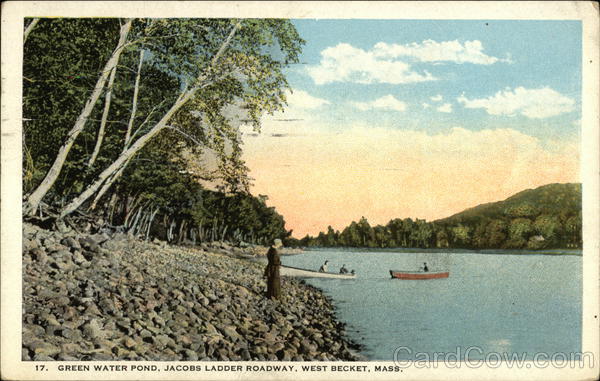 Green Water Pond, Jacobs Ladder Roadway West Becket Massachusetts