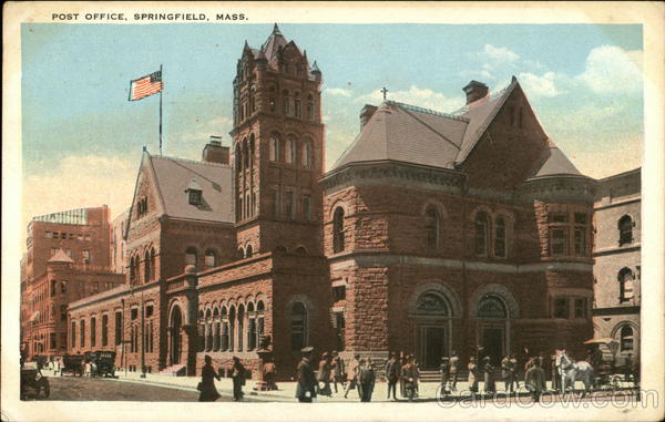 Post Office Springfield Massachusetts