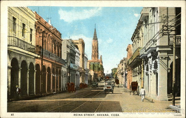 Reina Street Havana Cuba