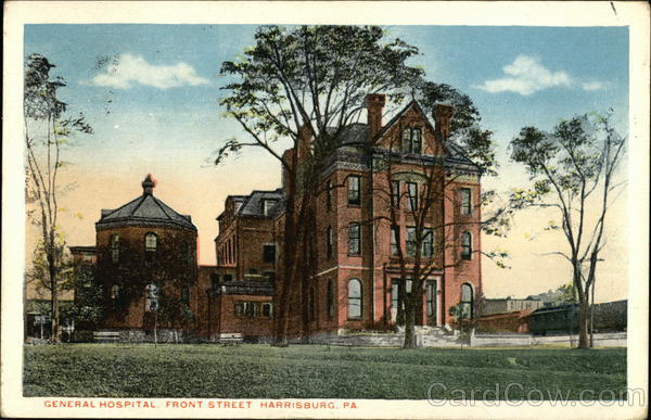 General Hospital, Front Street Harrisburg Pennsylvania