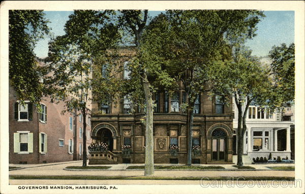 Governor's Mansion Harrisburg Pennsylvania