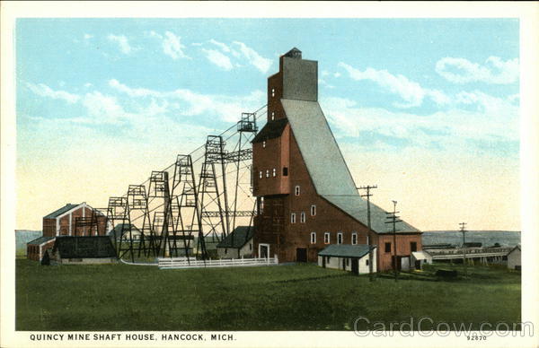 Quincy Mine Shaft House Hancock Michigan