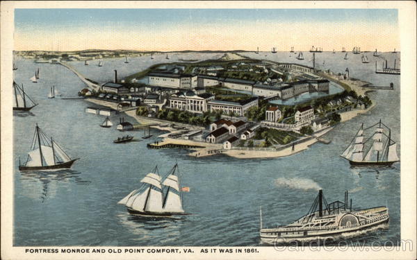 Fortress Monroe and Old Point Comfort Virginia