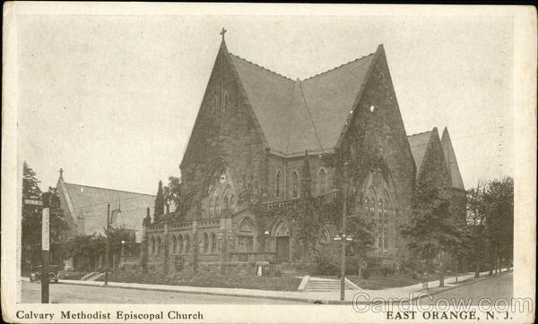 Calvary Methodist Episcopal Church East Orange New Jersey