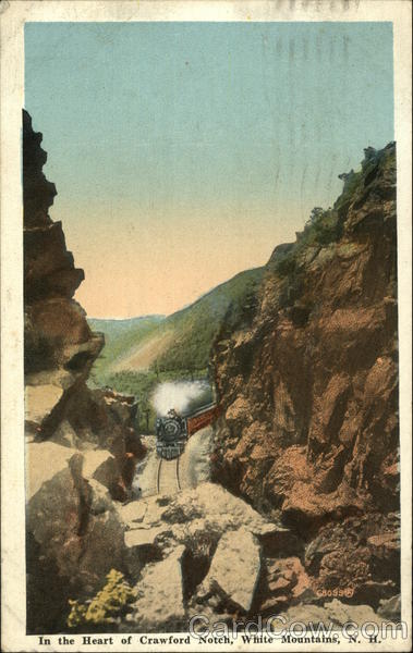 In The Heart of Crawford Notch, White Mountains Hart's Location New Hampshire