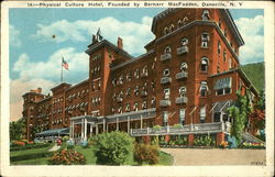 Physical Culture Hotel, Founded by Bernarr MacFadden Postcard