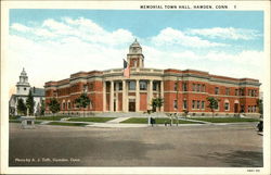 Memorial Town Hall Hamden, CT Postcard Postcard Postcard