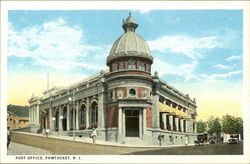 Post Office Pawtucket, RI Postcard Postcard Postcard