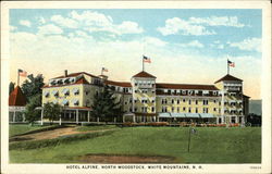 iHotel Alpine, White Mountains North Woodstock, NH Postcard Postcard Postcard