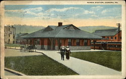 Penna. Station Donora, PA Postcard Postcard Postcard